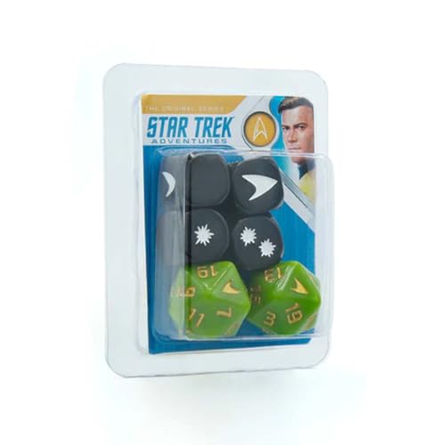 Modiphius Entertainment | Star Trek RPG Kirk's Tunic Dice Blister | Role Playing Game | English von Modiphius