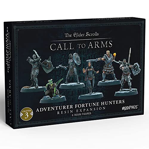 Modiphius Entertainment | The Elder Scrolls: Call to Arms | Adventurer Fortune Hunters | Miniature Game | Unpainted von Modiphius