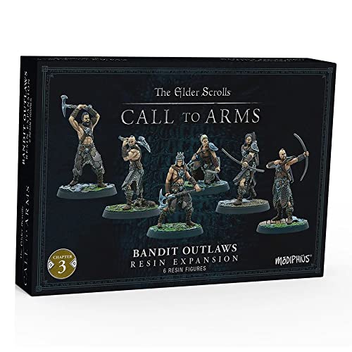 Modiphius Entertainment | The Elder Scrolls: Call to Arms | Bandit Outlaws | Miniature Game | Unpainted von Modiphius