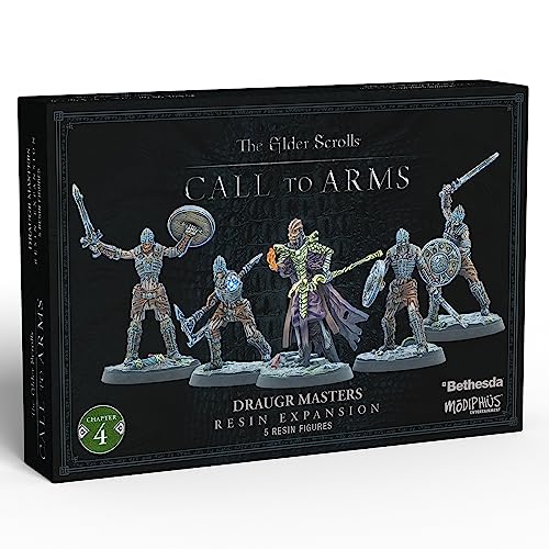 Modiphius Entertainment | The Elder Scrolls: Call to Arms | Draugr Masters | Miniature Game | Unpainted von Modiphius