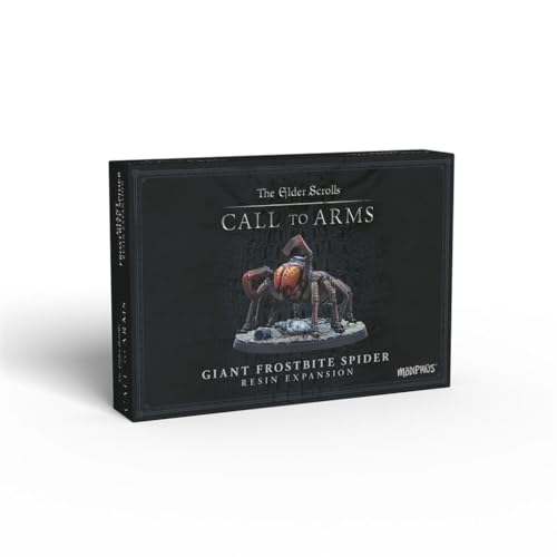 Modiphius Entertainment | The Elder Scrolls: Call to Arms | Giant Frostbite Spider | Miniature Game | Unpainted von Modiphius