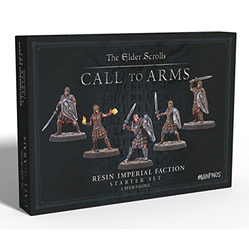 Modiphius Entertainment | The Elder Scrolls: Call to Arms |Imperial Legion Resin Faction Starter Set | Miniature Game | Unpainted von Modiphius