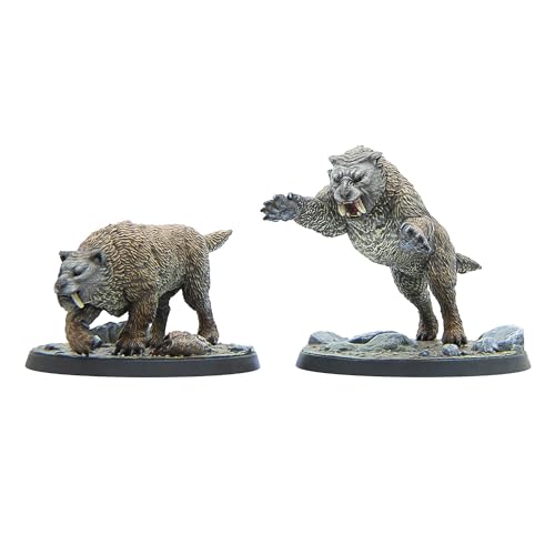 Modiphius Entertainment The Elder Scrolls: Call to Arms | Säbelkatzen | Miniatur-Spiel | Unbemalt Modiphius Entertainment The Elder Scrolls: Call to Arms | Säbelkatzen | Miniatur-Spiel | Unbemalt von Modiphius