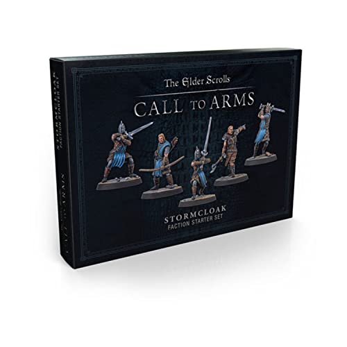 Modiphius Entertainment | The Elder Scrolls: Call to Arms | Stormcloak Starter Set | Miniature Game | Unpainted von Modiphius