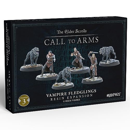 Modiphius Entertainment | The Elder Scrolls: Call to Arms | Vampire Fledglings | Miniature Game | Unpainted von Modiphius