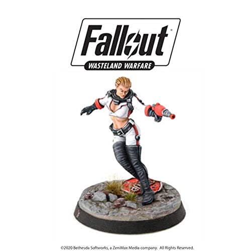 Modiphius Entertainment | Fallout Wasteland Warfare | Nuka Cola Girl | Miniatures | Unpainted von Modiphius