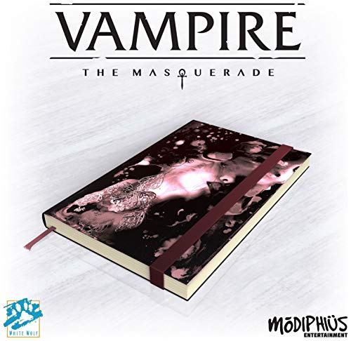 Modiphius MUH051581 Vampire The Masquerade - Notebook von Modiphius