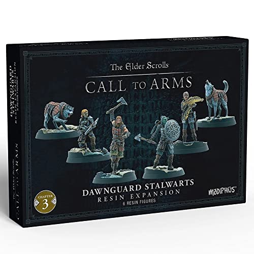 Modiphius Entertainment | The Elder Scrolls: Call to Arms | Dawnguard Stalwarts | Miniature Game | Unpainted von Modiphius