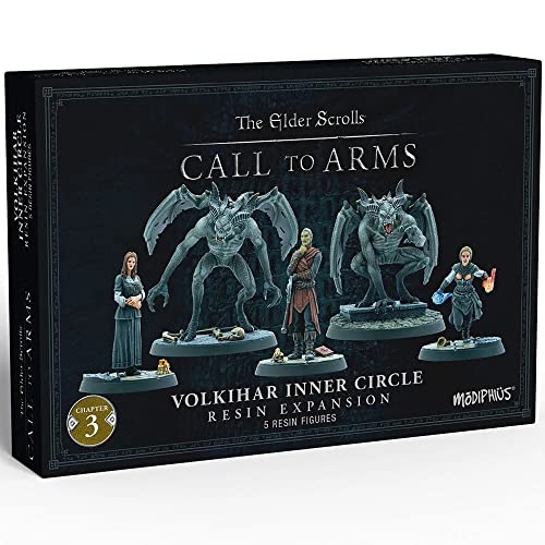 Modiphius Entertainment | The Elder Scrolls: Call to Arms | Volkihar Inner Circle | Miniature Game | Unpainted von Modiphius