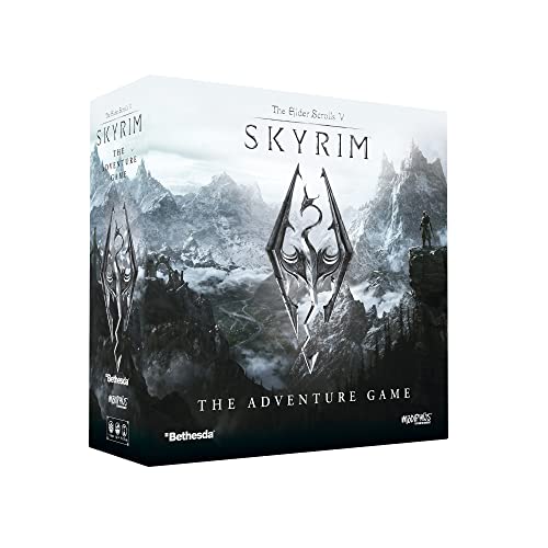 Modiphius The Elder Scrolls: Skyrim – Abenteuer-Brettspiel, Brettspiel, ab 14 Jahren, 1-4 Spieler, 60-120 Minuten Spielzeit von Modiphius