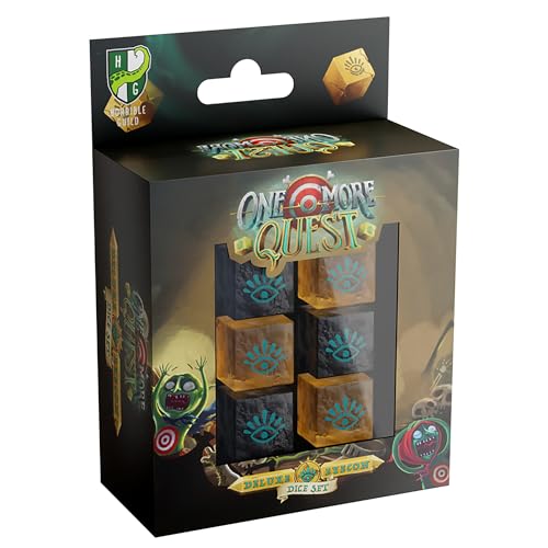 One More Quest - Deluxe Eyecon Dice Set von Modiphius