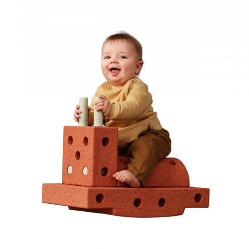 Modu Spielzeug der Marke Modell 14 TLG. Baukasten Starter-Set Playsystem Curiosity von 0-6 Jahren - Burnt Orange/Dusty Green Modu Spielzeug der Marke Modell 14 TLG. Baukasten Starter-Set Playsystem Curiosity von 0-6 Jahren - Burnt Orange/Dusty Green von Modu