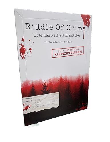 Riddle of Crime Fall 1 - Der Tote von Kleinzipfelburg Krimispiel Ermittler-Spiel 2. überarbeitete Auflage Riddle of Crime Fall 1 - Der Tote von Kleinzipfelburg Krimispiel Ermittler-Spiel 2. überarbeitete Auflage von MoenusVerlag