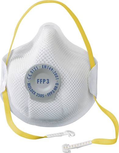 Moldex Smart 250501 Feinstaubmaske mit Ventil FFP3 D 10 St. EN 149:2001, EN 149:2009 DIN 149:2001, D von Moldex