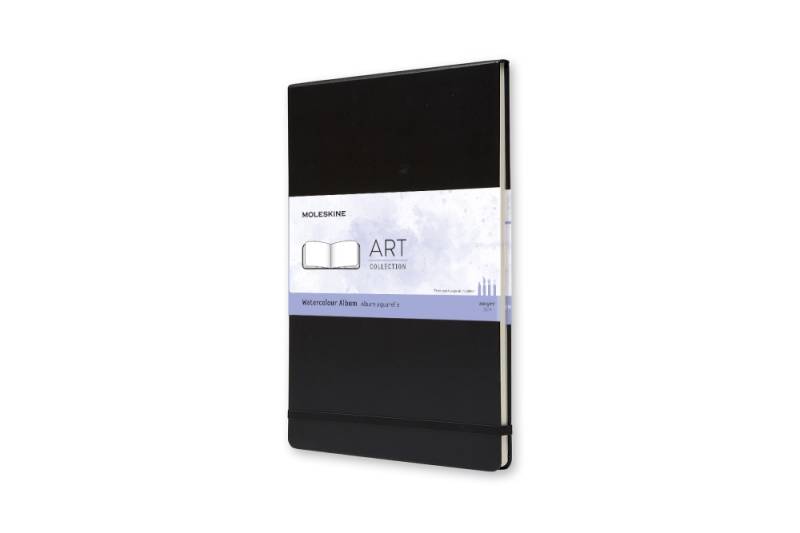 Moleskine Aquarellbuch Querformat Hardcover A4 schwarz von Moleskine