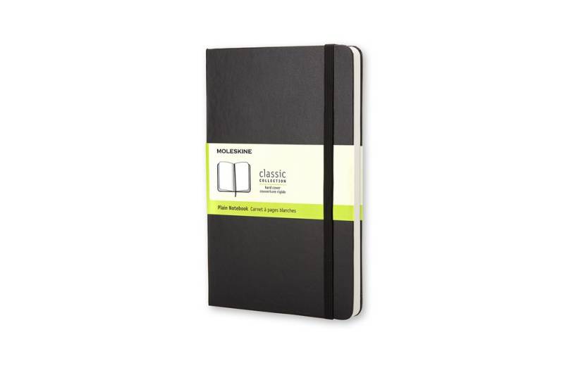 Moleskine Notizbuch Klassik Large Hardcover schwarz, blanko von Moleskine