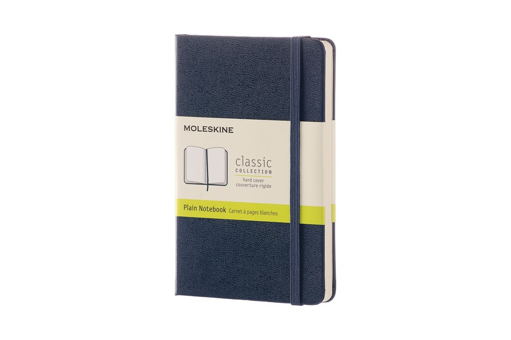 Moleskine Notizbuch Klassik Pocket Hardcover Saphir, blanko von Moleskine