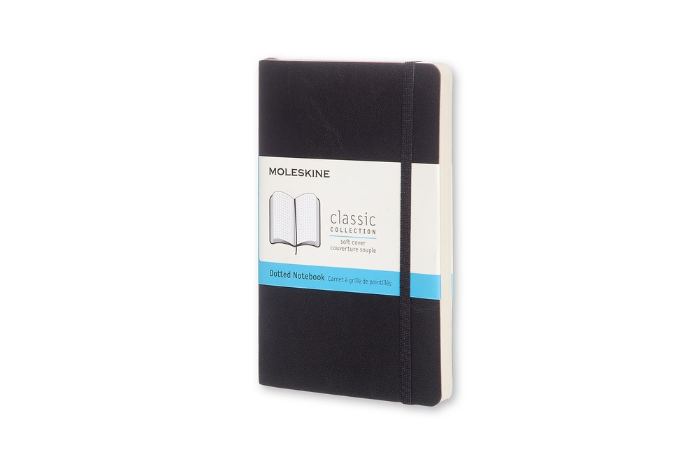 Moleskine Notizbuch Klassik Pocket Softcover Schwarz, punktkariert von Moleskine