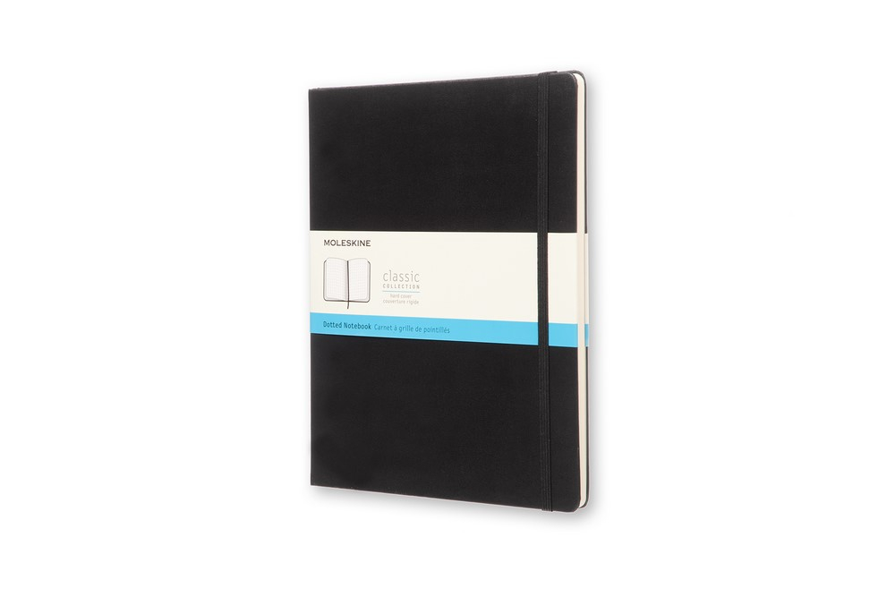 Moleskine Notizbuch Klassik XL Hardcover schwarz, punktkariert von Moleskine