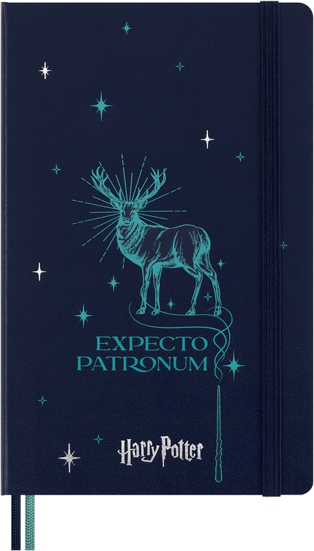 Moleskine Notizbuch Wizarding World Harry Potter Cahier Expecto Patronum Large Hardcover liniert - Limited Edition von Moleskine