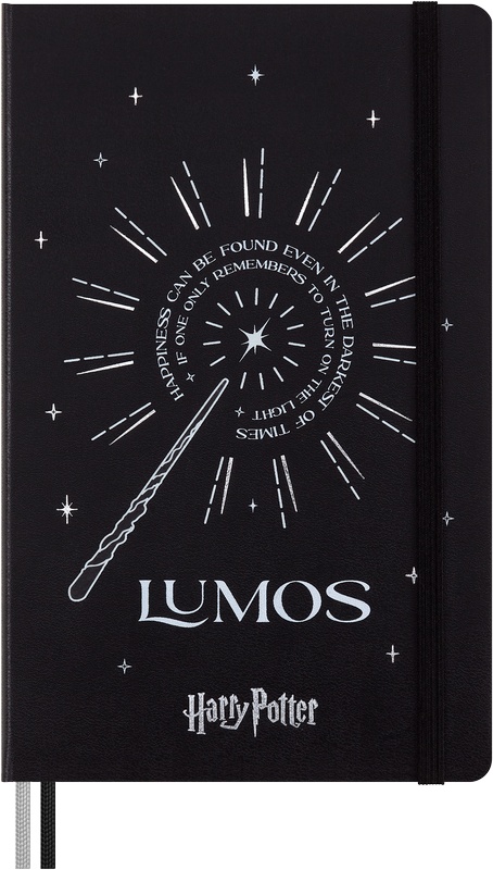 Moleskine Notizbuch Wizarding World Harry Potter Cahier Lumos Large Hardcover liniert - Limited Edition von Moleskine