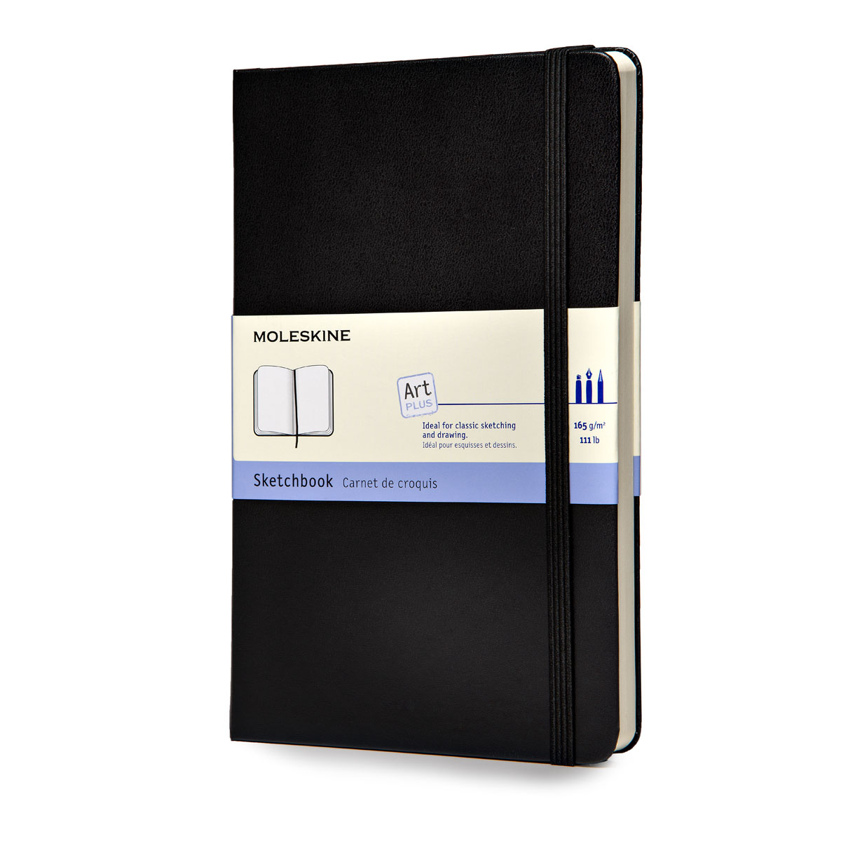 Moleskine Skizzenbuch Large Hardcover schwarz, blanko Moleskine Skizzenbuch Large Hardcover schwarz, blanko von Moleskine