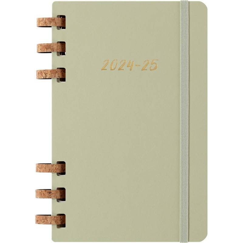 Moleskine Wochenkalender 2024-25 Student Life Planner 1W/2S Large Hardcover Kiwi von Moleskine