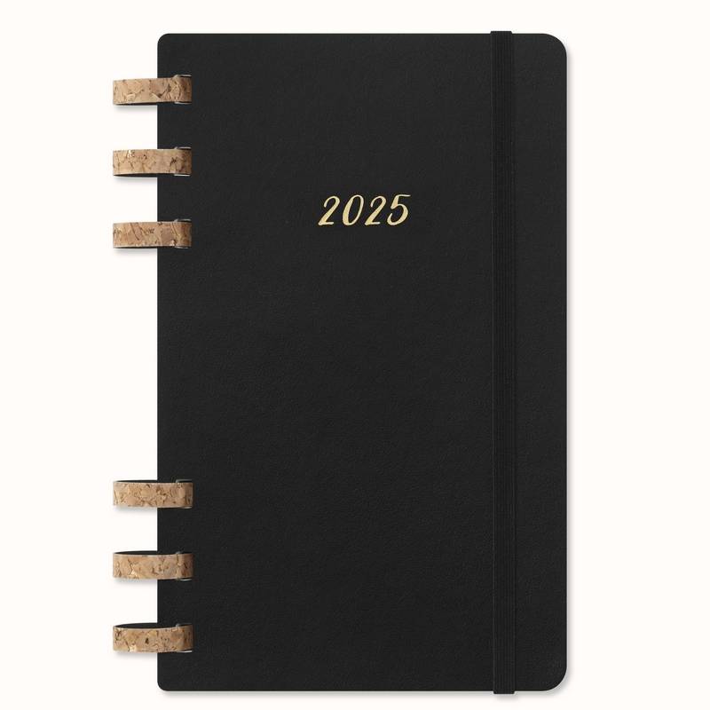 Moleskine Wochenkalender 2025 Life Planner 1W/2S Large Hardcover Schwarz von Moleskine