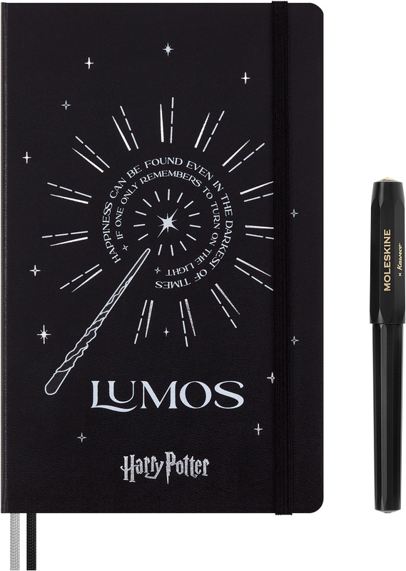 Moleskine X Kaweco Tintenroller Wizarding World Harry Potter Bundle mit Notizbuch im Set - Limited Edition von Moleskine