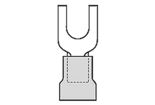 Molex 191440019 Gabelkabelschuh 1500 St. Tape von Molex