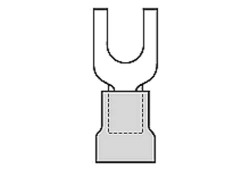 Molex 191440019 Gabelkabelschuh 1500 St. Tape von Molex