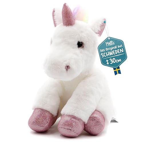 Mollis Kuscheltier - Kuscheleinhorn - 30 cm - Regenbogen - Plüschtier-Einhorn - Kinder-Kuscheltier - weiches Stofftier für Kinder und Babys Mollis Kuscheltier - Kuscheleinhorn - 30 cm - Regenbogen - Plüschtier-Einhorn - Kinder-Kuscheltier - weiches Stofftier für Kinder und Babys von Mollis