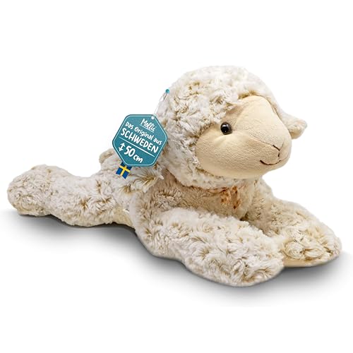 Mollis Molli Toys Lamm Shaun Kuscheltier - Plüschtiere entwickelt in Schweden (50 cm) von Mollis