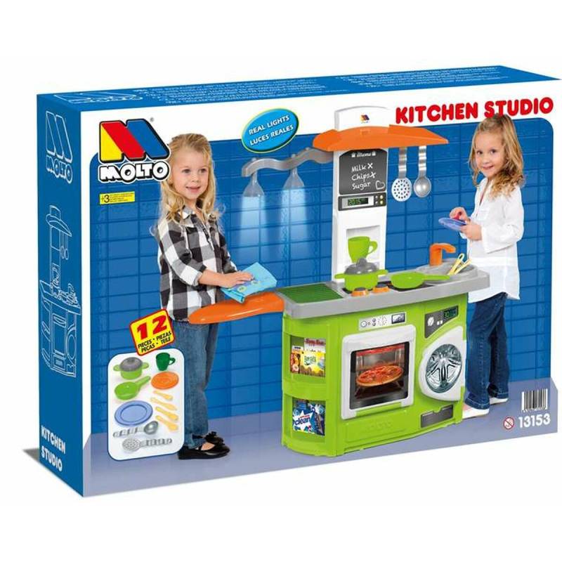 Spielküche Moltó K Kitchen Studio 80 x 28 x 82 cm 13153 von Moltó