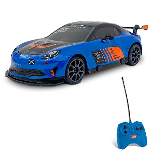 Mondo Motors, RENAULT ALPINE GT4, Modell im Maßstab 1: 24, Geschwindigkeit bis zu 8 km / h, Spielzeugauto für Kinder - 63606 von Mondo