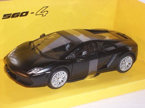 Mondo Motors Lamborgihini Gallardo Lp560 Lp-560 Strasse Schwarz 1/24 Modellauto Modell Auto von Mondo Motors