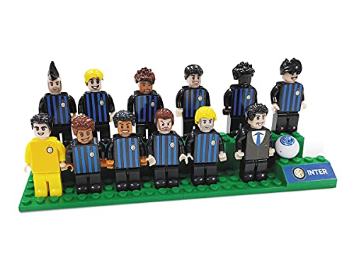 Mondo 25593 Squadra Inter Toys-Brick Sammlerstück-Team Milano Spieler und Trainer-Farbe Hellblau-25593, Schwarz Himmelblau Mondo 25593 Squadra Inter Toys-Brick Sammlerstück-Team Milano Spieler und Trainer-Farbe Hellblau-25593, Schwarz Himmelblau von Mondo