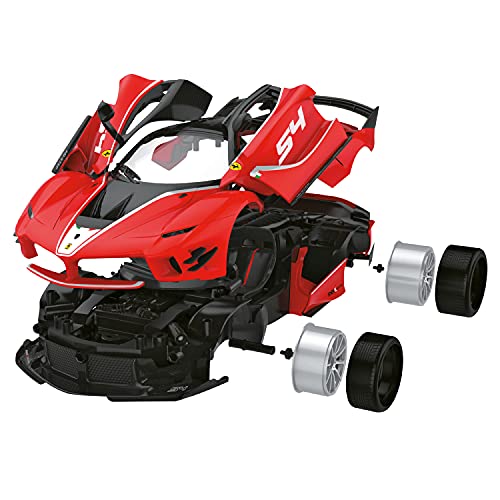 Mondo 63691 RC Kit Ferrari FXXK Evo, Geschwindigkeit 8 km/h, Maßstab 1:18, rot von Mondo