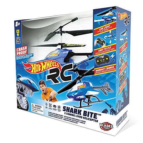 Mondo Hot Wheels – Helikopter, Schwarz Spa 63576 von Mondo