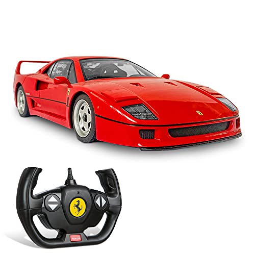 Mondo Motors, FERRARI F40, Modell im Maßstab 1: 14, Geschwindigkeit bis zu 10 km / h, Spielzeugauto für Kinder - 63547 Mondo Motors, FERRARI F40, Modell im Maßstab 1: 14, Geschwindigkeit bis zu 10 km / h, Spielzeugauto für Kinder - 63547 von Mondo