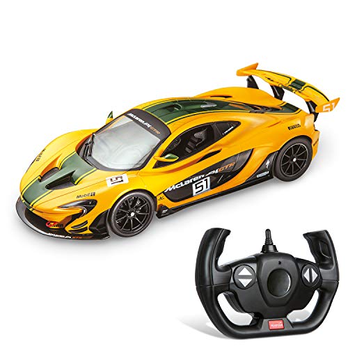 Mondo Motors, MC LAREN P1 GTR, Modell im Maßstab 1: 14, Geschwindigkeit bis zu 10 km / h, Spielzeugauto für Kinder - 63382 von Mondo