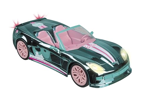 Mondo Motors - Barbie Dream Car 65th Anniversary - 2.4 GHz - ferngesteuertes Modell im Maßstab 1:14 - Leuchtende Scheinwerfer - 63811 von Mondo