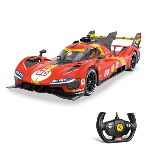 Mondo Motors Ferrari 499P Le Mans, Modell im Maßstab 1:14, bis zu 10 km/h Geschwindigkeit, Spielzeugauto für Kinder 63792 Mondo Motors Ferrari 499P Le Mans, Modell im Maßstab 1:14, bis zu 10 km/h Geschwindigkeit, Spielzeugauto für Kinder 63792 von Mondo