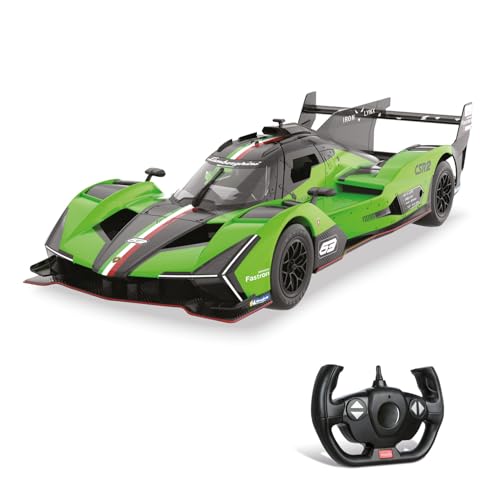 Mondo Motors Lamborghini SC 63 Le Mans, Modell im Maßstab 1:14, bis zu 10 km/h Geschwindigkeit, Spielzeugauto für Kinder 63836 Mondo Motors Lamborghini SC 63 Le Mans, Modell im Maßstab 1:14, bis zu 10 km/h Geschwindigkeit, Spielzeugauto für Kinder 63836 von Mondo