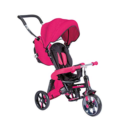 Mondo Toys 25337 Dreirad, skalierbar, ausklappbar, Strolly Bike, Rosa, Stadtfahrt, Spaziergänge, Kinder, ab 10 Monaten Mondo Toys 25337 Dreirad, skalierbar, ausklappbar, Strolly Bike, Rosa, Stadtfahrt, Spaziergänge, Kinder, ab 10 Monaten von Mondo