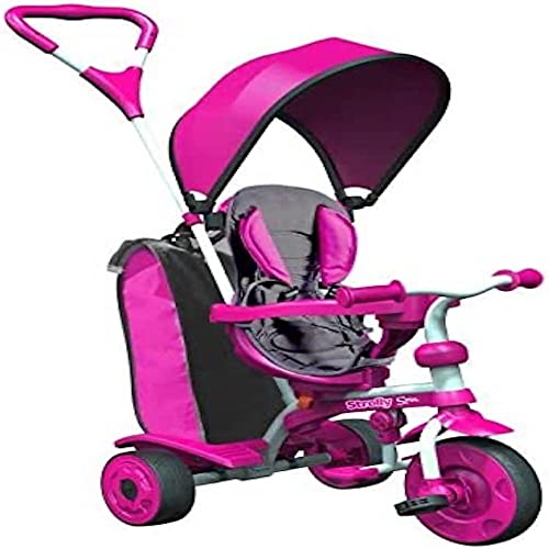 Mondo Toys 25341 Dreirad mit drehbarem Sitz – Strolly Spin – Rosa – Stadtfahrt – Spaziergänge – Kinder – ab 12 Monaten Mondo Toys 25341 Dreirad mit drehbarem Sitz – Strolly Spin – Rosa – Stadtfahrt – Spaziergänge – Kinder – ab 12 Monaten von Mondo