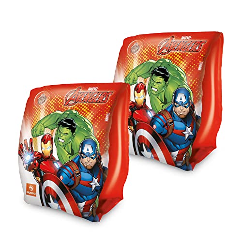 Mondo Toys - AVENGERS Arm Bands - Sicherheitsarmlehnen für Kinder - Material PVC - geeignet für Kinder von 2 bis 6 Jahren mit Gewicht 6 - 20 kg - 16932 von Mondo