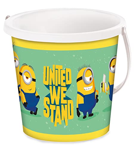 Mondo Toys - BUCKET MINIONS - Sandeimer ø17 cm - Strandspielzeug für Kinder ab 3 Jahren - 28130 von Mondo