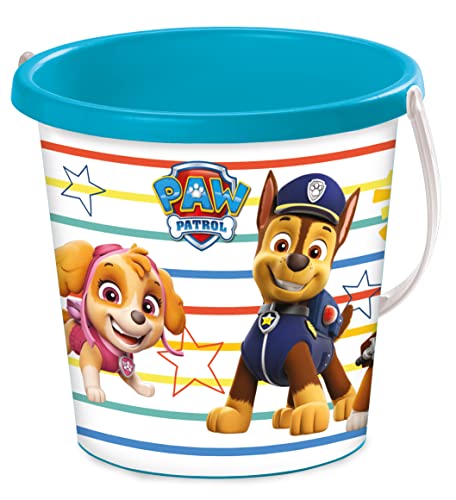 Mondo Toys - BUCKET PAW PATROL - Sandeimer ø17 cm - Strandspielzeug für Kinder ab 3 Jahren - 28242 von Mondo