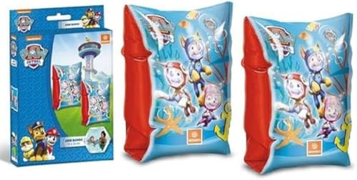 Mondo Toys - PAW PATROL Arm Bands - Sicherheitsarmlehnen für Kinder - Material PVC - geeignet für Kinder von 2 bis 6 Jahren mit Gewicht 6 - 20 kg - 16628 von Mondo